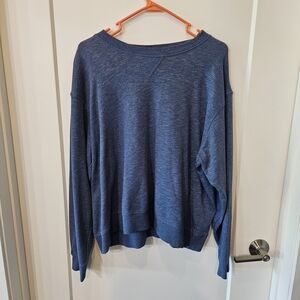 Blue Long Sleeve Sweater
